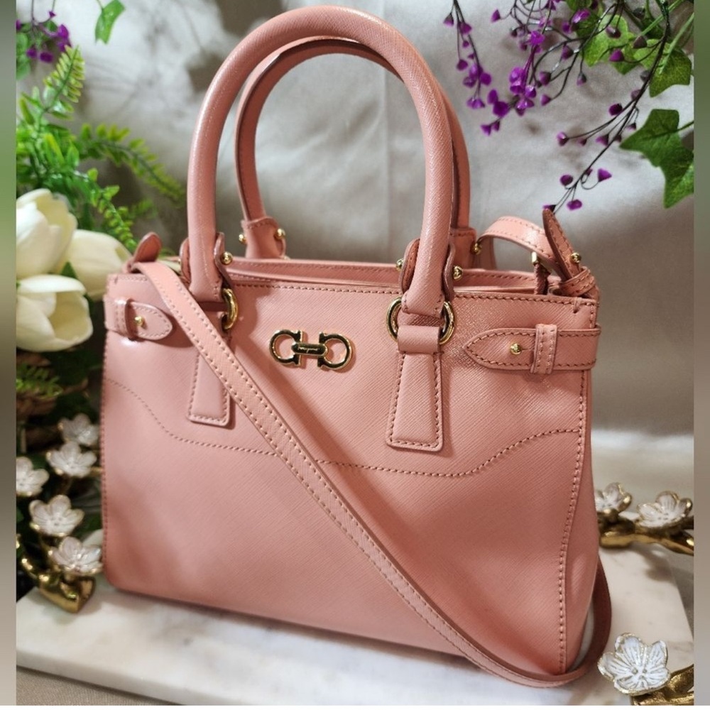 Salvatore Ferragamo Pink Satchel - Picture 5 of 16